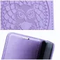 Peněženkové pouzdro MEZZO Book na XIAOMI Redmi Note 12 4G Lapač snů  Fialový (Purple) 