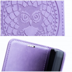 Peněženkové pouzdro MEZZO Book na XIAOMI Redmi Note 12 5G Lapač snů  Fialový (Purple) 