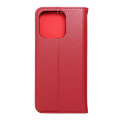 Peněženkové pouzdro Leather case SMART PRO na XIAOMI Redmi 12C Elegantní  Vinově červený 