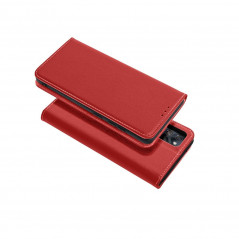 Peněženkové pouzdro Leather case SMART PRO na XIAOMI Redmi 12C Elegantní  Vinově červený 