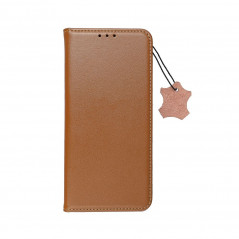 Peněženkové pouzdro Leather case SMART PRO na XIAOMI Redmi 12C Elegantní  Hnědý