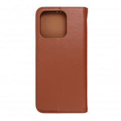 Peněženkové pouzdro Leather case SMART PRO na XIAOMI Redmi 12C Elegantní  Hnědý