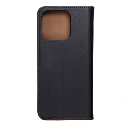 Peněženkové pouzdro Leather case SMART PRO na XIAOMI Redmi 12C Elegantní  Černý 