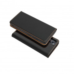 Peněženkové pouzdro Leather case SMART PRO na XIAOMI Redmi 12C Elegantní  Černý 