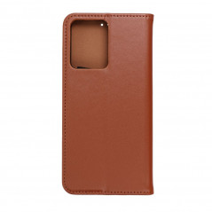 Peněženkové pouzdro Leather case SMART PRO na XIAOMI Redmi Note 12 4G Elegantní  Hnědý 