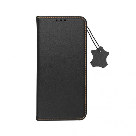 Peněženkové pouzdro Leather case SMART PRO na XIAOMI Redmi Note 12 4G Elegantní  Černý 