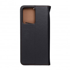 Peněženkové pouzdro Leather case SMART PRO na XIAOMI Redmi Note 12 4G Elegantní  Černý 