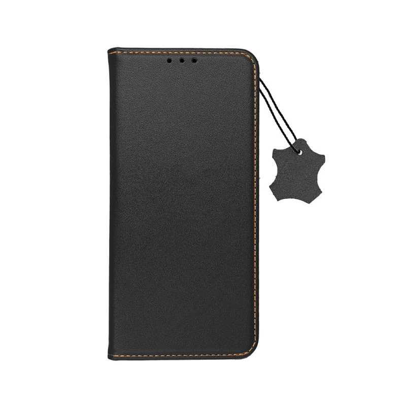 Peněženkové pouzdro Leather case SMART PRO na XIAOMI Redmi Note 12 5G Elegantní  Černý 