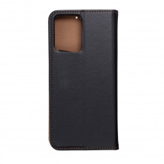 Peněženkové pouzdro Leather case SMART PRO na XIAOMI Redmi Note 12 5G Elegantní  Černý 