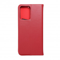 Peněženkové pouzdro Leather case SMART PRO na XIAOMI Redmi Note 12 5G Elegantní  Vinově červený 