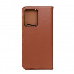 Peněženkové pouzdro Leather case SMART PRO na XIAOMI Redmi Note 12 Pro 5G Elegantní  Hnědý 