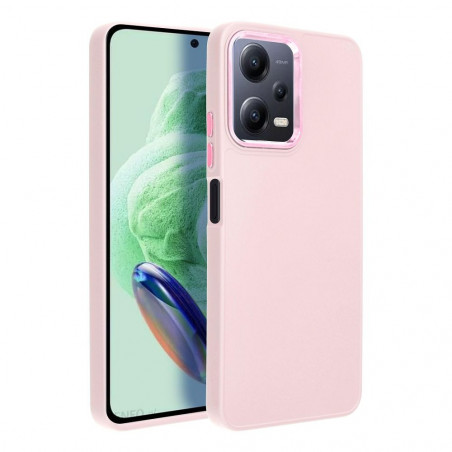 Kryt FRAME na XIAOMI Redmi Note 12 5G Elegantní  Pudrově růžový 