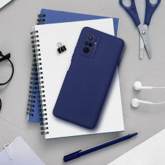 Kryt Soft na XIAOMI Redmi Note 12 5G Tmavě modrý 