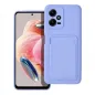 Kryt Card na XIAOMI Redmi Note 12 5G Fialový (Violet) 