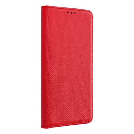 Peněženkové pouzdro Smart Case Book na XIAOMI Redmi Note 12 4G Červený 