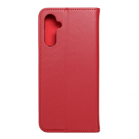 Peněženkové pouzdro Leather case SMART PRO na Samsung Galaxy A14 5G Elegantní  Vinově červený 