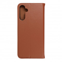 Peněženkové pouzdro Leather case SMART PRO na Samsung Galaxy A14 LTE Elegantní  Hnědý 