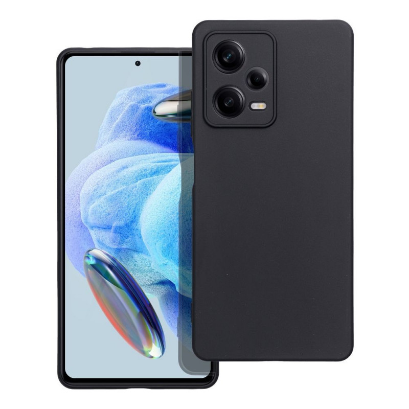 Kryt MATT na XIAOMI Redmi Note 12 Pro 5G Černý 