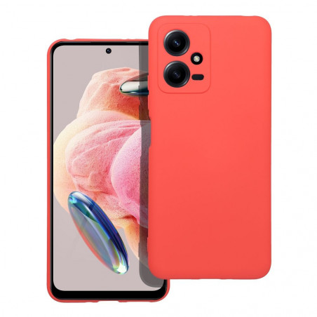 Kryt Silicone na XIAOMI Redmi Note 12 5G Elegantní  Broskvový 