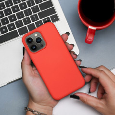 Kryt Silicone na XIAOMI Redmi Note 12 5G Elegantní  Broskvový 