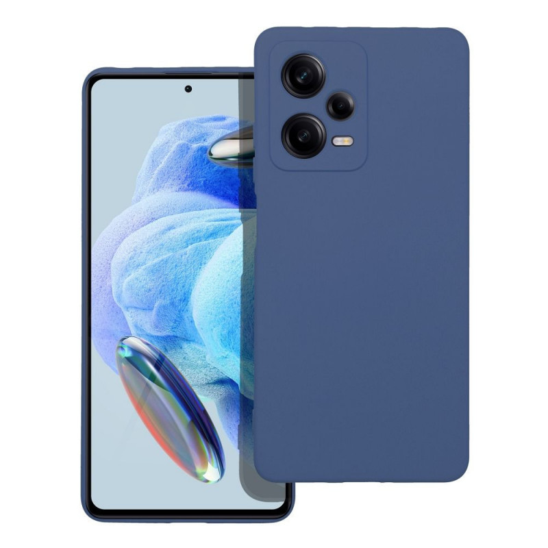 Kryt Silicone na XIAOMI Redmi Note 12 Pro 5G Elegantní  Modrý 