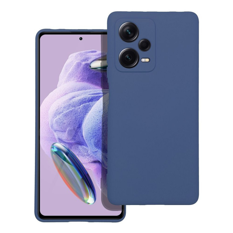 Kryt Silicone na XIAOMI Redmi Note 12 Pro Plus 5G Elegantní  Modrý 