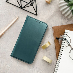 Peněženkové pouzdro Smart Magneto book na XIAOMI Redmi Note 12 5G Tmavě zelený 