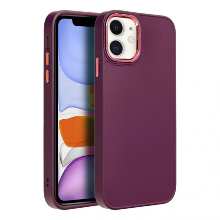 Kryt FRAME na Apple iPhone 11 Elegantní  Fialový (Purple) 