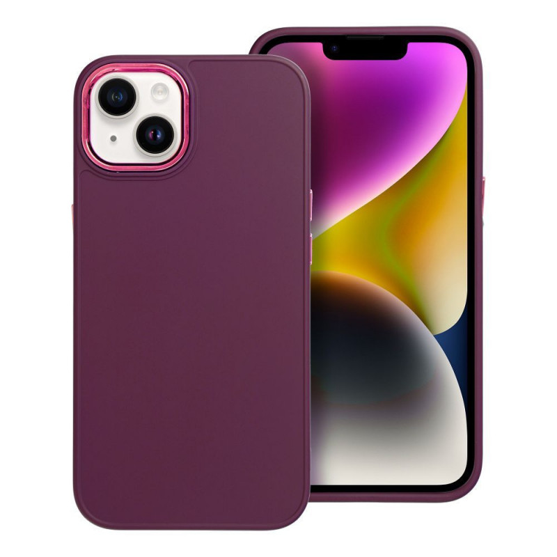 Kryt FRAME na Apple iPhone 13 Elegantní  Fialový (Purple) 