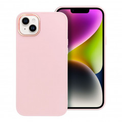 Kryt FRAME na Apple iPhone 14 Plus Elegantní  Pudrově růžový