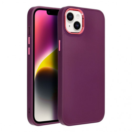 Kryt FRAME na Apple iPhone 14 Plus Elegantní  Fialový (Purple)