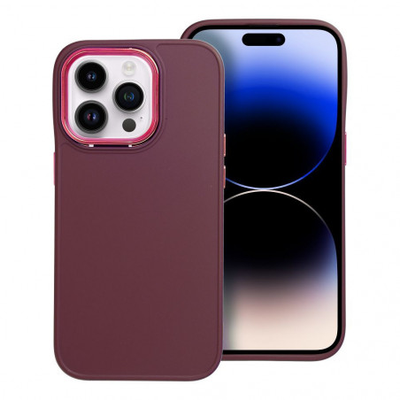 Kryt FRAME na Apple iPhone 14 Pro Elegantní  Fialový (Purple)