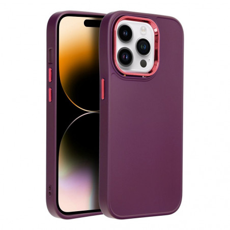 Kryt FRAME na Apple iPhone 14 Pro Elegantní  Fialový (Purple)