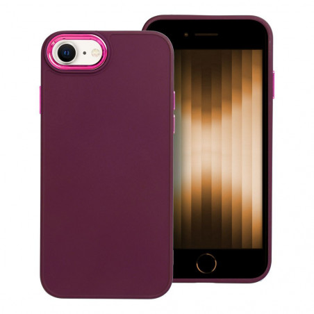 Kryt FRAME na Apple iPhone SE 2020 Elegantní  Fialový (Purple) 