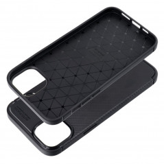 Kryt CARBON PREMIUM na Apple iPhone 14 Elegantní  Černý 