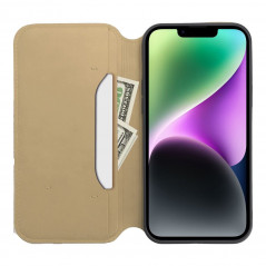 Peněženkové pouzdro Dual Pocket book na XIAOMI Redmi Note 11 Pro Zlatý 