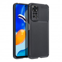 Kryt CARBON PREMIUM na XIAOMI Redmi Note 11 Elegantní  Černý 