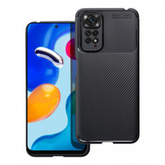 Kryt CARBON PREMIUM na XIAOMI Redmi Note 11 Elegantní  Černý 