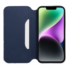 Peněženkové pouzdro Dual Pocket book na Samsung Galaxy A33 Tmavší modrý 