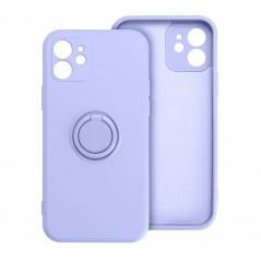 Kryt Silicone ring na Apple iPhone 15 Fialový (Violet) 