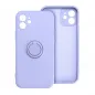 Kryt Silicone ring na Apple iPhone 15 Fialový (Violet) 