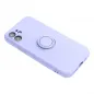 Kryt Silicone ring na Apple iPhone 15 Fialový (Violet) 