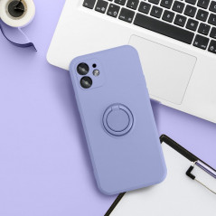 Kryt Silicone ring na Apple iPhone 15 Pro Fialový (Violet) 