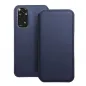 Peněženkové pouzdro Dual Pocket book na XIAOMI Redmi Note 11 Tmavší modrý 