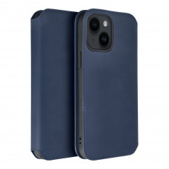 Peněženkové pouzdro Dual Pocket book na XIAOMI Redmi Note 11 Pro Tmavší modrý 