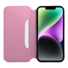 Peněženkové pouzdro Dual Pocket book na Samsung Galaxy A52s 5G Světle růžový 