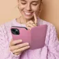 Peněženkové pouzdro Dual Pocket book na XIAOMI Redmi 9A Světle růžový 