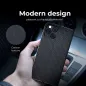 Peněženkové pouzdro LUNA Book Carbon na XIAOMI 12 Lite Uhlíkové vlákno, Elegantní  Černý 