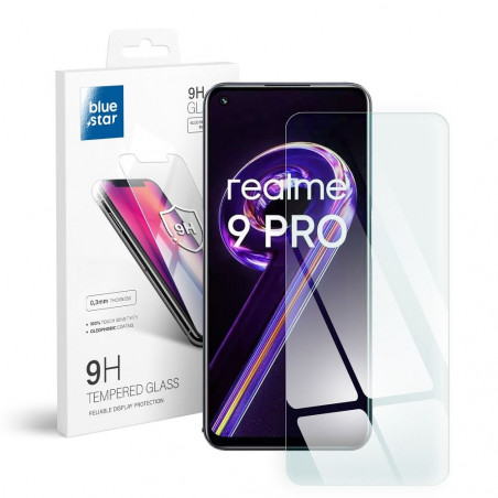 Tvrzené sklo  Blue Star 9H na realme 9 Pro 5G Průhledný 