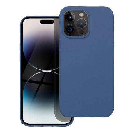 Kryt Silicone na Apple iPhone 14 Pro Max Elegantní  Modrý